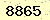 請輸入此驗證碼 : 8865