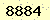 請輸入此驗證碼 : 8884