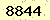 請輸入此驗證碼 : 8844