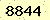請輸入此驗證碼 : 8844