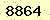 請輸入此驗證碼 : 8864