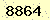 請輸入此驗證碼 : 8864
