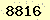 請輸入此驗證碼 : 8816