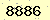 請輸入此驗證碼 : 8886