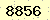 請輸入此驗證碼 : 8856