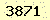 請輸入此驗證碼 : 3871