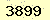 請輸入此驗證碼 : 3899