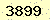 請輸入此驗證碼 : 3899