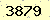 請輸入此驗證碼 : 3879