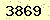 請輸入此驗證碼 : 3869