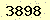 請輸入此驗證碼 : 3898