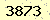 請輸入此驗證碼 : 3873