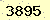 請輸入此驗證碼 : 3895