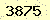 請輸入此驗證碼 : 3875