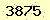 請輸入此驗證碼 : 3875