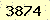 請輸入此驗證碼 : 3874