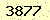 請輸入此驗證碼 : 3877