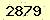 請輸入此驗證碼 : 2879