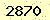 請輸入此驗證碼 : 2870