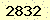 請輸入此驗證碼 : 2832