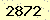 請輸入此驗證碼 : 2872