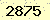 請輸入此驗證碼 : 2875