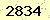 請輸入此驗證碼 : 2834