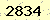 請輸入此驗證碼 : 2834