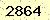請輸入此驗證碼 : 2864