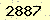 請輸入此驗證碼 : 2887