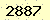 請輸入此驗證碼 : 2887