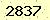 請輸入此驗證碼 : 2837