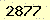 請輸入此驗證碼 : 2877
