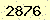 請輸入此驗證碼 : 2876