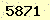 請輸入此驗證碼 : 5871