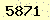 請輸入此驗證碼 : 5871
