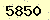 請輸入此驗證碼 : 5850