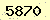 請輸入此驗證碼 : 5870