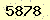 請輸入此驗證碼 : 5878