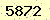 請輸入此驗證碼 : 5872
