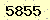 請輸入此驗證碼 : 5855