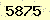 請輸入此驗證碼 : 5875