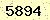 請輸入此驗證碼 : 5894