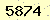 請輸入此驗證碼 : 5874