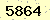 請輸入此驗證碼 : 5864