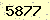 請輸入此驗證碼 : 5877