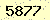 請輸入此驗證碼 : 5877