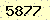請輸入此驗證碼 : 5877