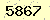 請輸入此驗證碼 : 5867