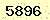 請輸入此驗證碼 : 5896